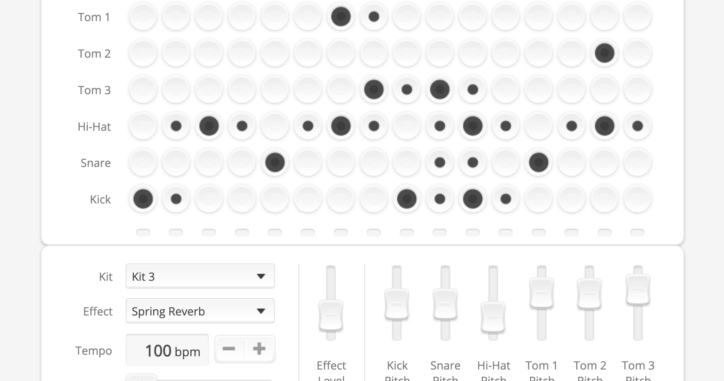 Refurbishing 10-year old buttons (in a Web Audio App)